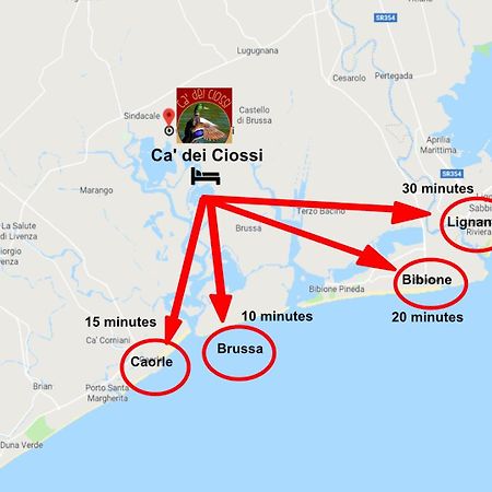 Ca Dei Ciossi Hotell Concordia Sagittaria Eksteriør bilde