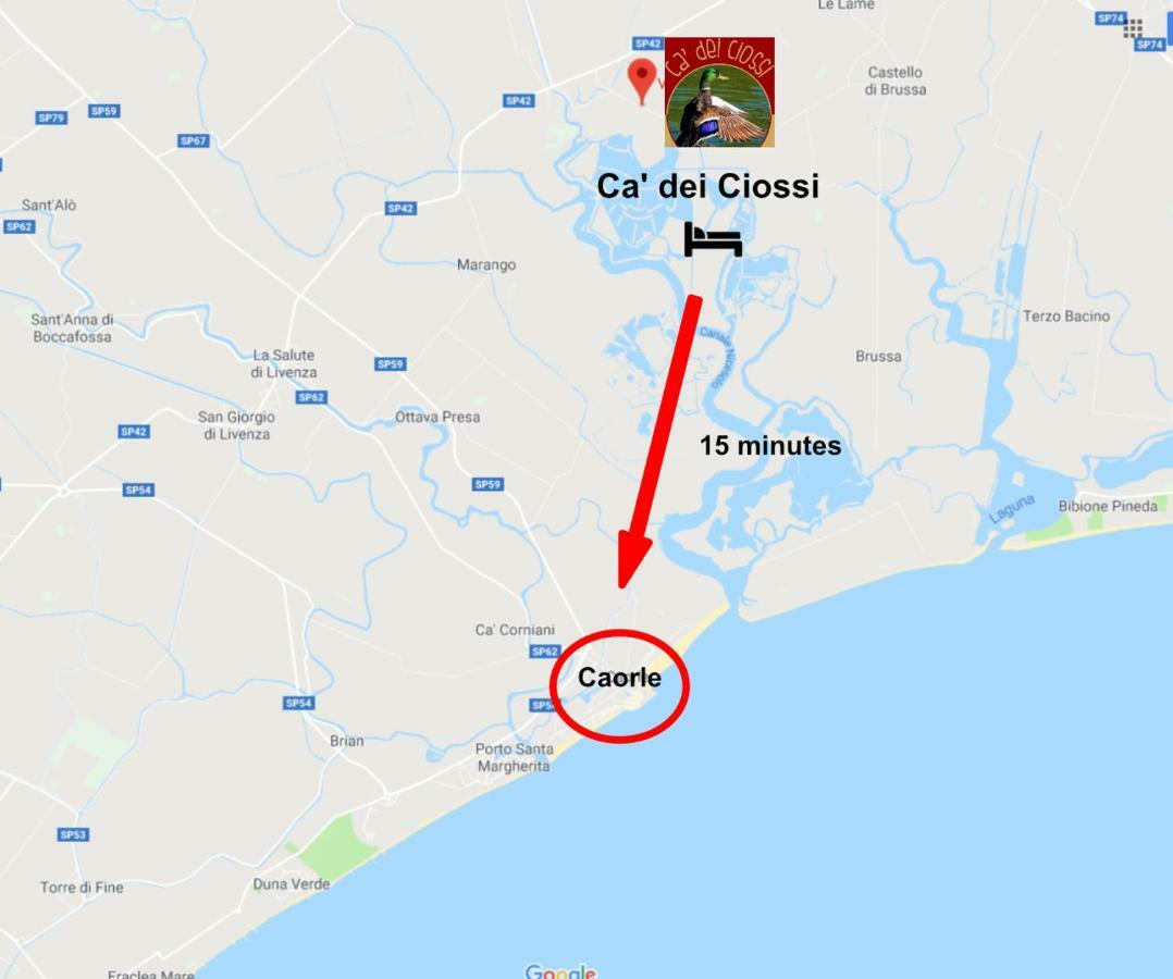 Ca Dei Ciossi Hotell Concordia Sagittaria Eksteriør bilde